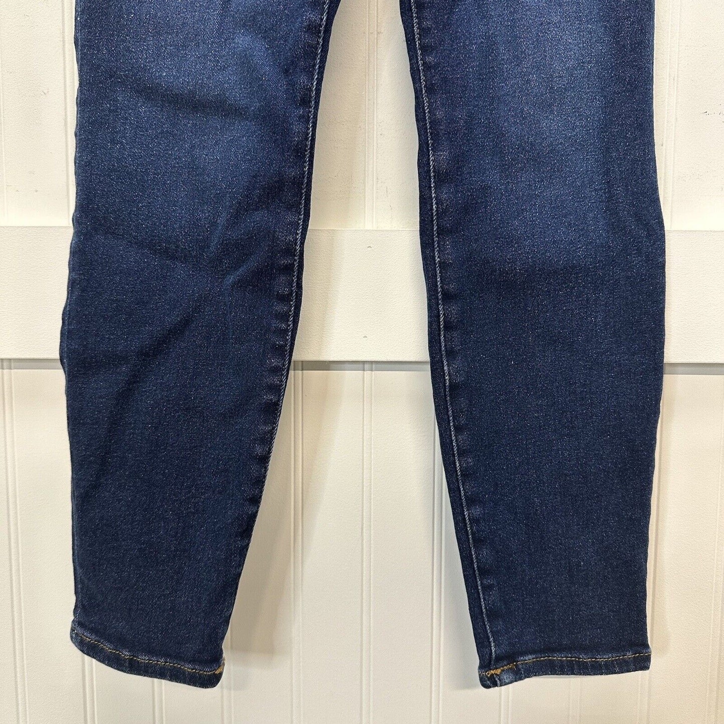 Good American Jeans 0 25 Good Petite Skinny Blue Stretch Denim Womens Dark Wash