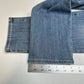 Chicos Jeans 1 US 8 So Slimming Girlfriend Ankle Stretch Blue Denim Distress NEW