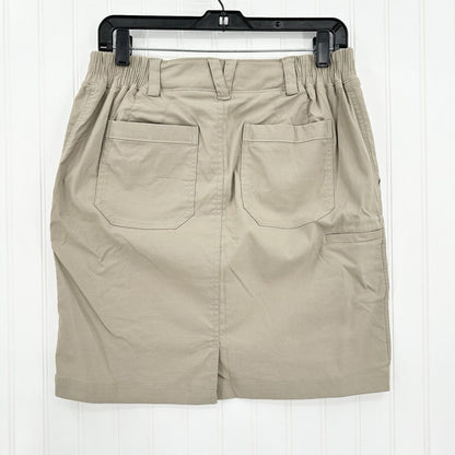 Duluth Trading Skort Womens 6 Dry On The Fly Beige Active Skirt/Shorts Gorpcore