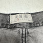 We The Free People Shorts Womens 26 Faded Gray Denim Button Fly Anthropologie