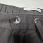 Nicole Miller Pants Womens Large Linen Cargo Jogger Gray Pull On Coastal Beach