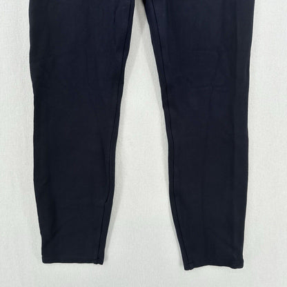 Spanx Pants Womens Small Perfect Ponte Skinny Ankle Navy Blue Legging Career
