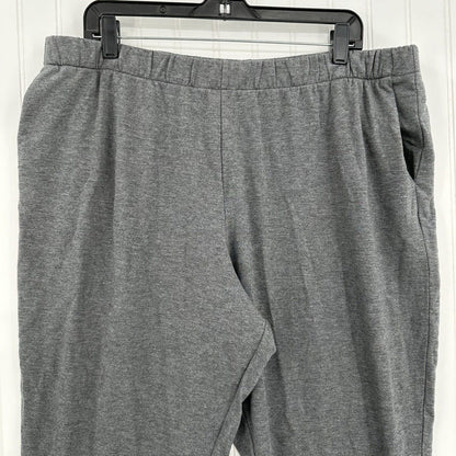 J Jill Pants Womens XL Petite Purejill Luxe Tencel Gray Cozy Soft Pull On Lounge