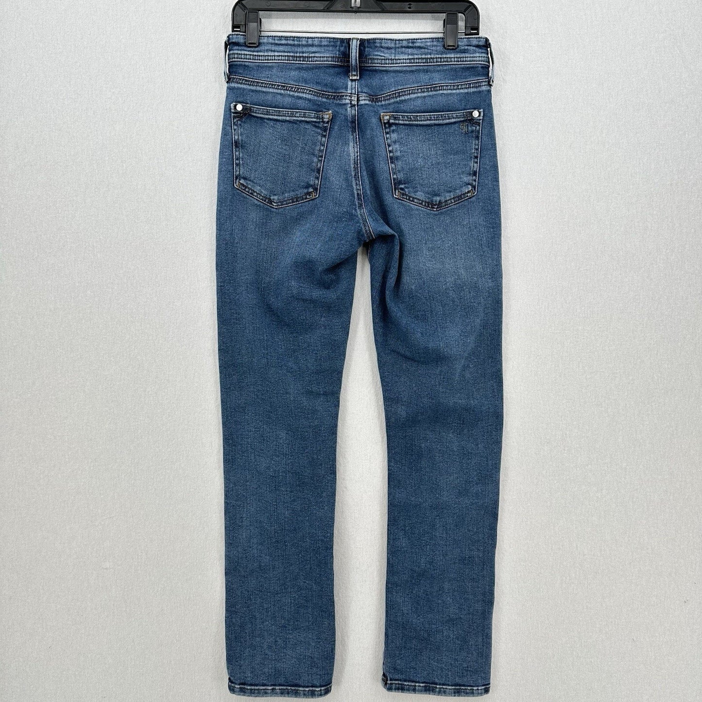 PILCRO Jeans Womens 27 Slim Boyfriend Midrise Blue Denim Med Wash Anthropologie