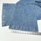 American Eagle Jeans 20 Curvy Super Hi Rise Flare Next Level Blue Denim Boho
