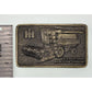 International Harvester Lewis Corp Brass Belt Buckle IH 1480 Axial-Flow Combine