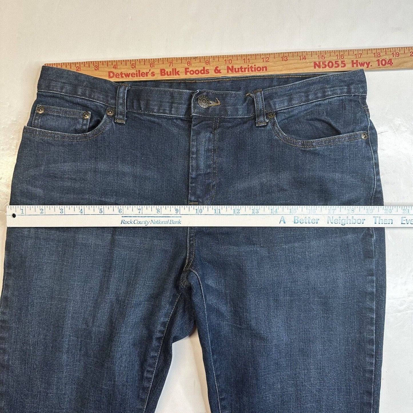 Disney Jeans Womens 12 Bootcut Flare Mickey Mouse Blue Denim Embroidery Cowboy