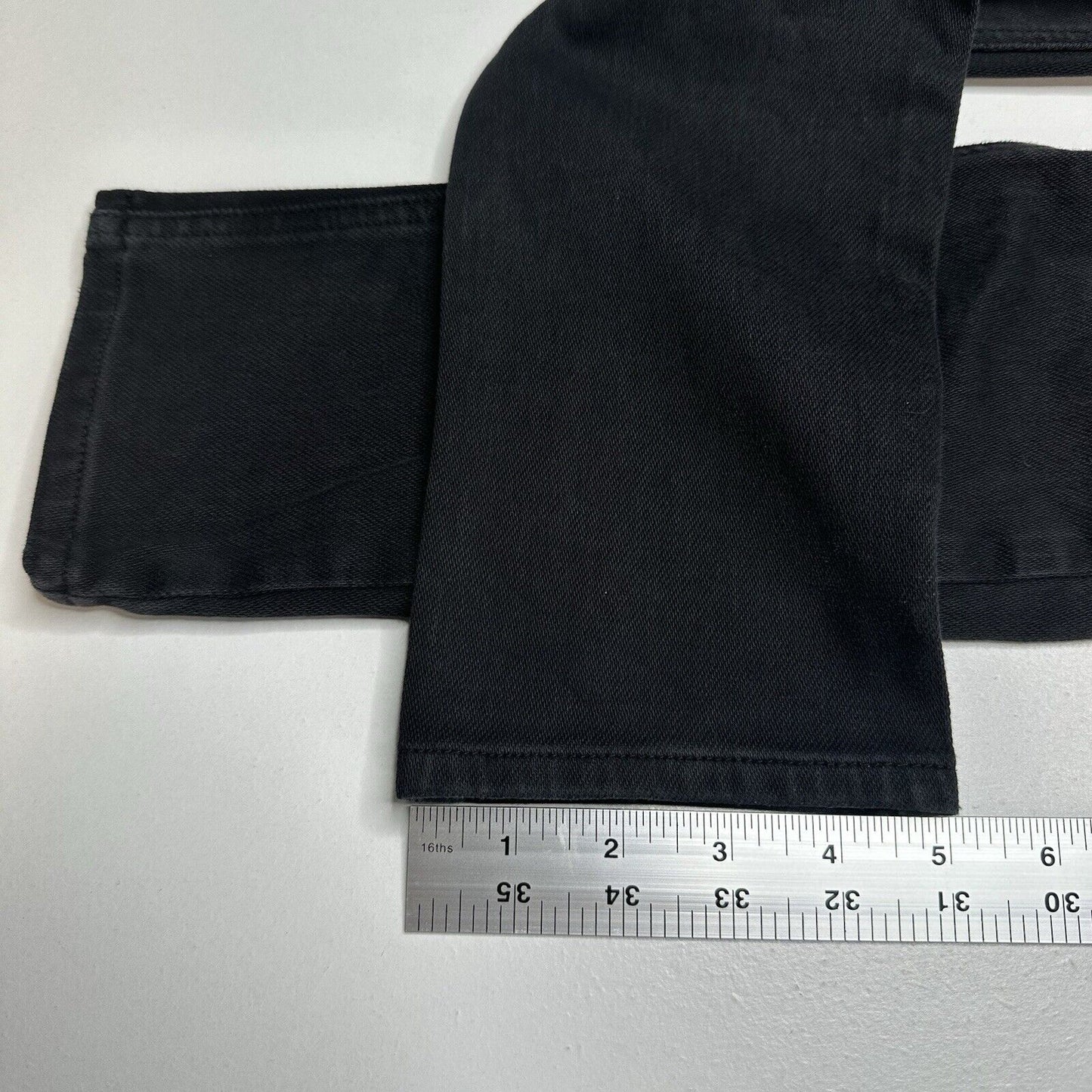 Acne Studios Jeans Womens 27 Skinny Black Skin 5 Stretch Denim *Flaw