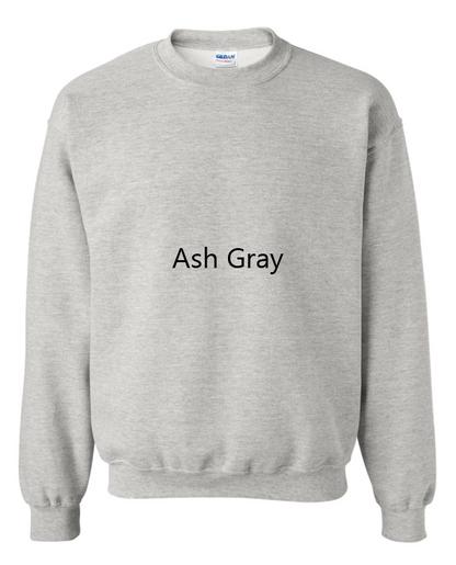 MOM Embroidered Adult Unisex Crewneck Sweatshirt New Mom 2026 Custom Light Blue Thread