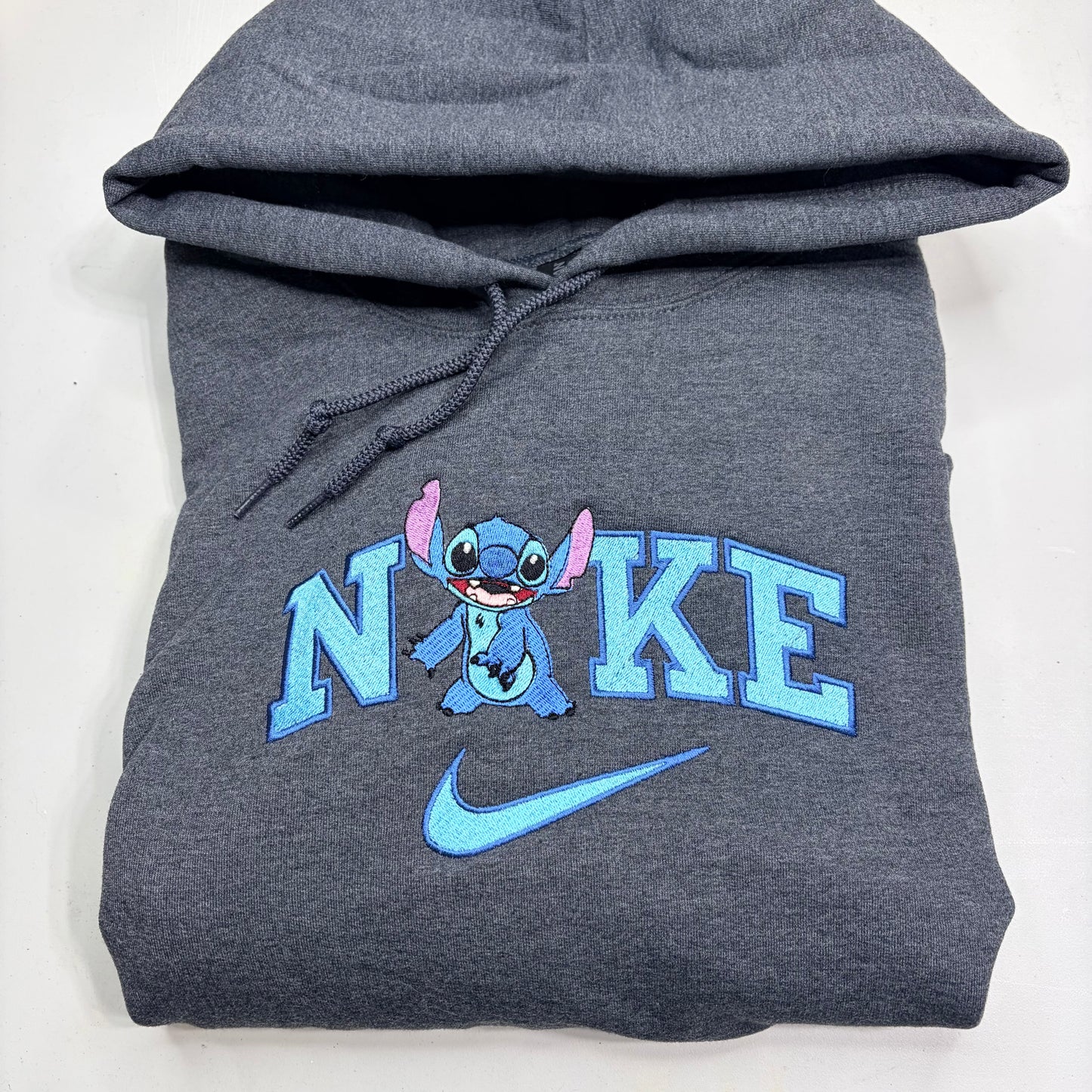 Nike Stitch Embroidered ADULT Hoodie / Crewneck Sweatshirt Unisex Cartoon Movie Lover Gift