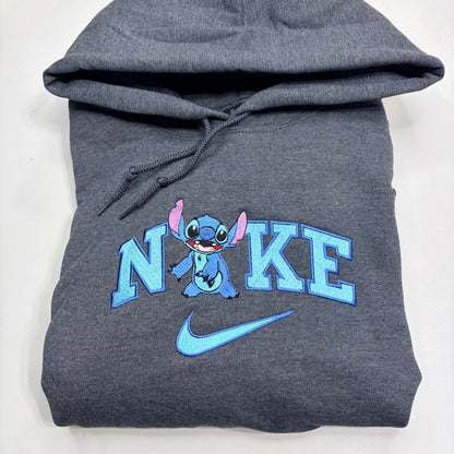 Nike Stitch Embroidered ADULT Hoodie / Crewneck Sweatshirt Unisex Cartoon Movie Lover Gift