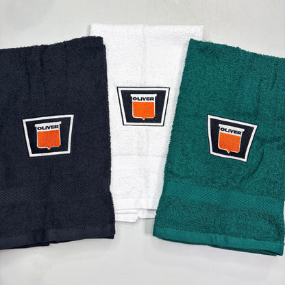Oliver Tractor Towels Embroidered Hand Towel Bathroom Home Decor Oliver Shield Keystone Farmlife