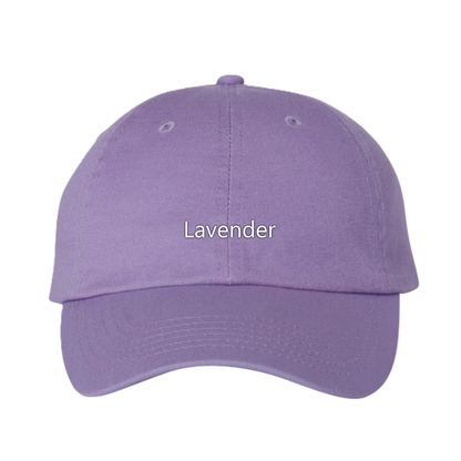 Floral Embroidered Dad Hat Unstructured Cotton Twill Adjustable Closure Casual Boho Wildflowers35 Gift