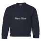 Nike Stitch Embroidered YOUTH Sweatshirt Kids Boy Girl Unisex Crewneck