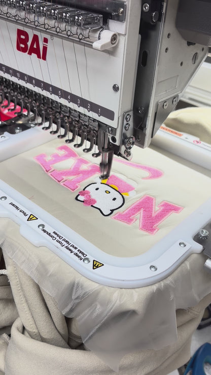 Nike Hello Kitty Embroidered Adult Sweatshirt