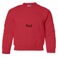 Highland Cow John Deere Farm Boy Embroidered YOUTH Crewneck Sweatshirt