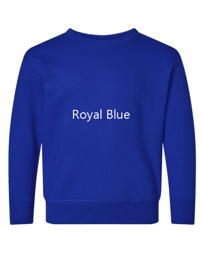 Nike Bluey Sweatshirt Embroidered TODDLER Unisex Crewneck Dog Sisters Cartoon Bluey Waving