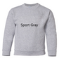 Nike Stitch Embroidered YOUTH Sweatshirt Kids Boy Girl Unisex Crewneck