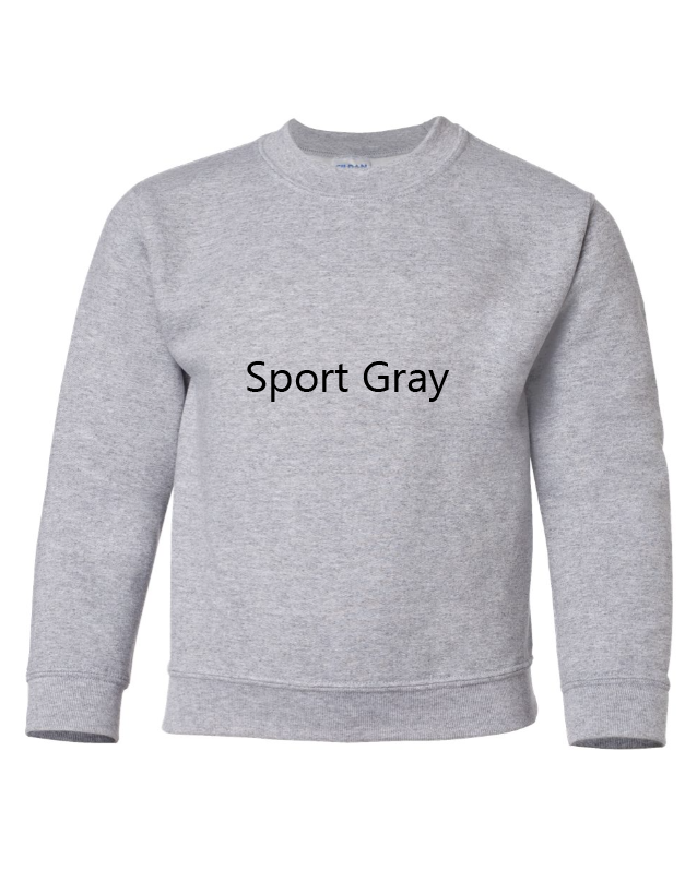 Nike Stitch Embroidered YOUTH Sweatshirt Kids Boy Girl Unisex Crewneck