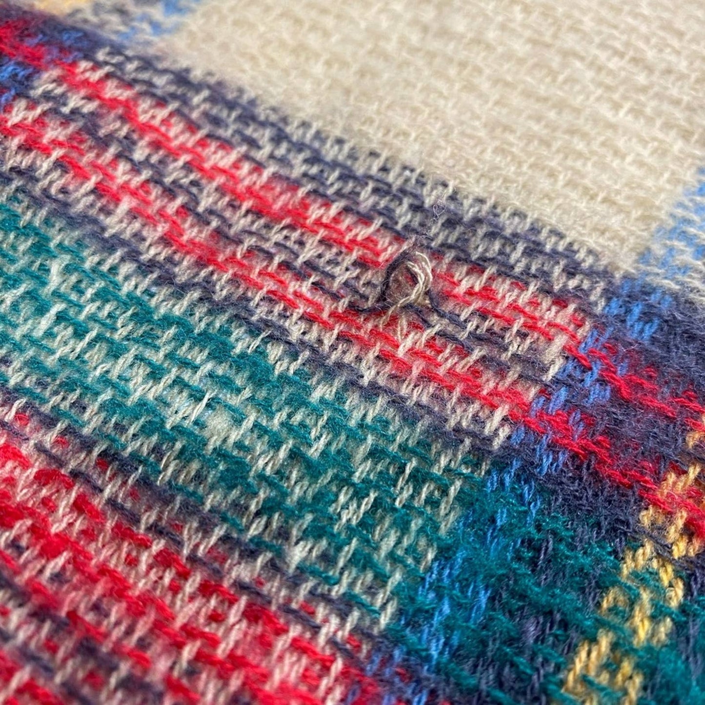 Plaid Blanket Scarf