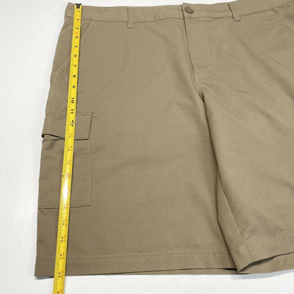 Columbia Cargo Shorts Sz 40W Mens Regular Fit Brown Casual Hiking 22" Long EUC