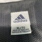 Adidas Wool Sweater Mens XLarge Zip Pullover Black Lined Heavy Thick XL *Flaw