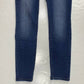 Kancan Skinny Sz 7/27 Womens Midrise Stretch Denim Jeans Dark Wash