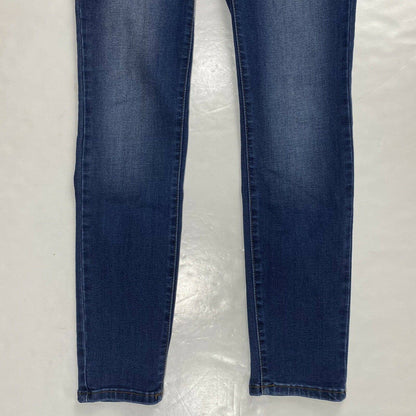 Kancan Skinny Sz 7/27 Womens Midrise Stretch Denim Jeans Dark Wash