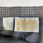 Vintage Pendleton Wool Midi Skirt 16 Gray Glen Plaid Houndstooth See Measurement