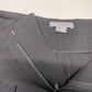 Vince Ankle Crop Dress Pants Sz 8 Women Black High Rise Belted Wool Blend Career