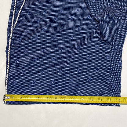 Lady Hagen Sailboat Golf Shorts Sz 16 Womens Novelty Print Blue White Casual EUC
