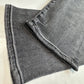 Good American Good Legs Stove Pipe Jeans 14/32 High Rise Gray Black Denim NEW
