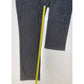St. John Sport Straight Leg Jeans Sz 8 Womens High Rise Dark Gray Stretch Short
