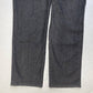 St. John Sport Straight Leg Jeans Sz 8 Womens High Rise Dark Gray Stretch Short