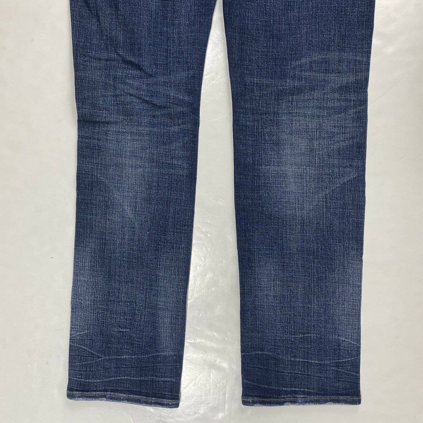 American Eagle Slim Straight Sz 29 Mens Extreme Flex 4 Denim Jeans Holes EUC