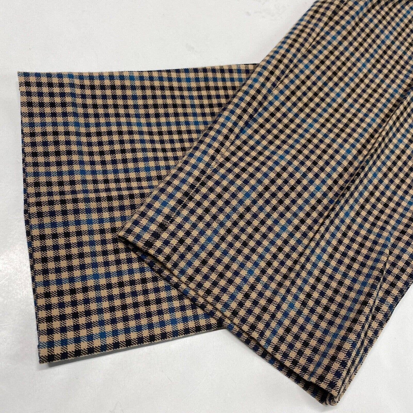 J.Jill Knit Slim Leg Pants Sz 10 Women Multicolor Checkered Premium Stretch