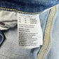 American Eagle Super Hi-Rise Flare Jeans 18 Stretch Blue Denim Distressed NEW
