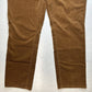 Talbots Straight Leg Corduroy Jeans Womens 18 Brown High Rise Preppy Plus Size