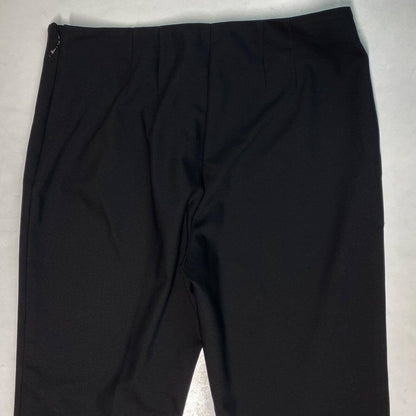 St John Sport Black Cropped Dress Pants Sz 6 Womens Midrise EUC USA