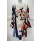 Maeve Anthousia Knit Floral Swing Dress Small Anthropologie Sweater Dress *Spot