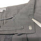 Vince Ankle Crop Dress Pants Sz 8 Women Black High Rise Belted Wool Blend Career