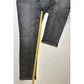 Good American Good Legs Stove Pipe Jeans 14/32 High Rise Gray Black Denim NEW