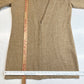 Soft Surroundings Cardigan Large Neutral Brown Long Sweater Wool Blend w/Clasp