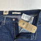 Levis Classic Bootcut Jeans Womens 10/30 Short Stretch Denim Blue Jean Dark NEW