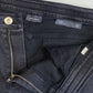 J. Jill 5 Pocket Leggings Sz 12 Womens Faded Black Stretch Denim Casual Jeans
