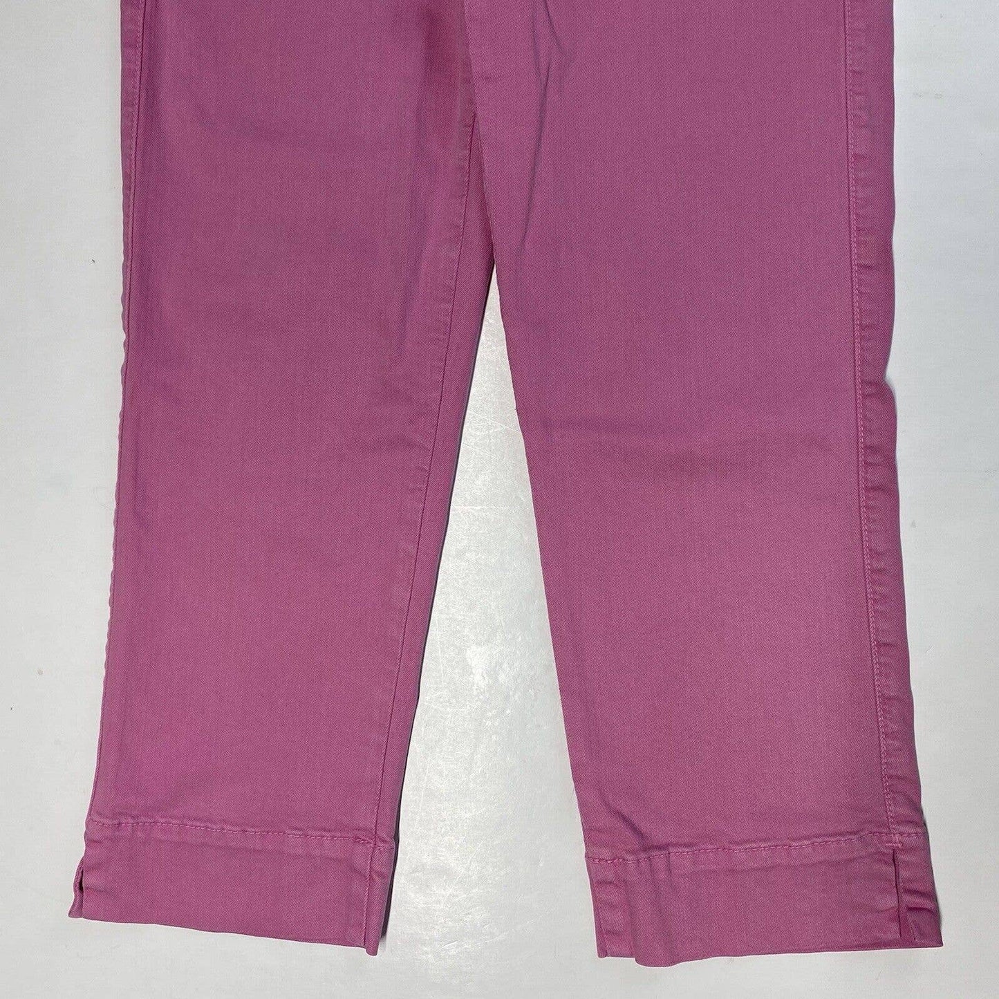 CJ Cookie Johnson Mercy Crop Sz 25 Pink Midrise Stretch Denim Jean Capri USA