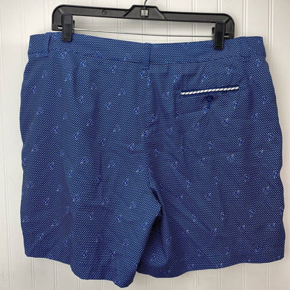 Lady Hagen Sailboat Golf Shorts Sz 16 Womens Novelty Print Blue White Casual EUC