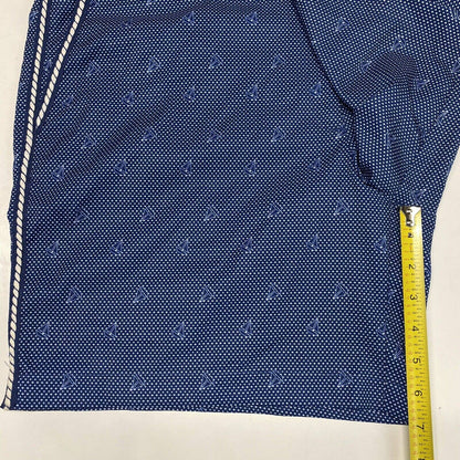 Lady Hagen Sailboat Golf Shorts Sz 16 Womens Novelty Print Blue White Casual EUC