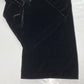 Vintage Cachet Velvet Wide Leg Pants Sz 16 Black Pull On Casual Made In USA