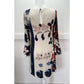 Maeve Anthousia Knit Floral Swing Dress Small Anthropologie Sweater Dress *Spot